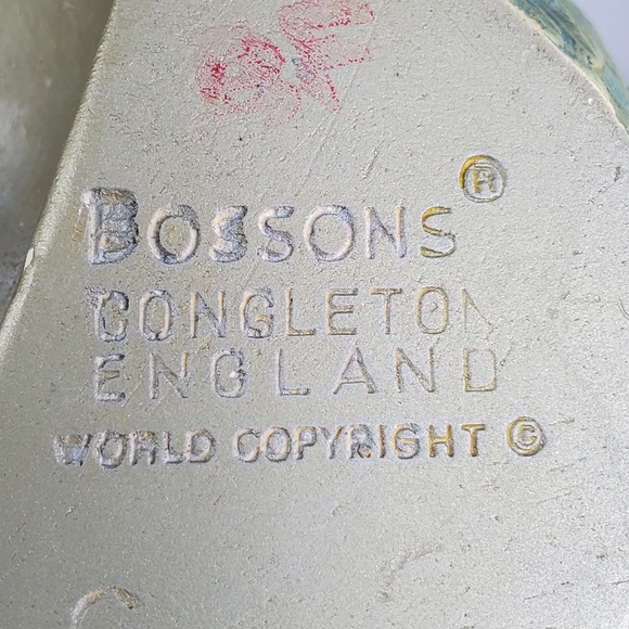 Bossons Chalkware Head Buccaneer Pirate with Parrot Vintage Wall Plaque 1964 - Picture 6 of 9